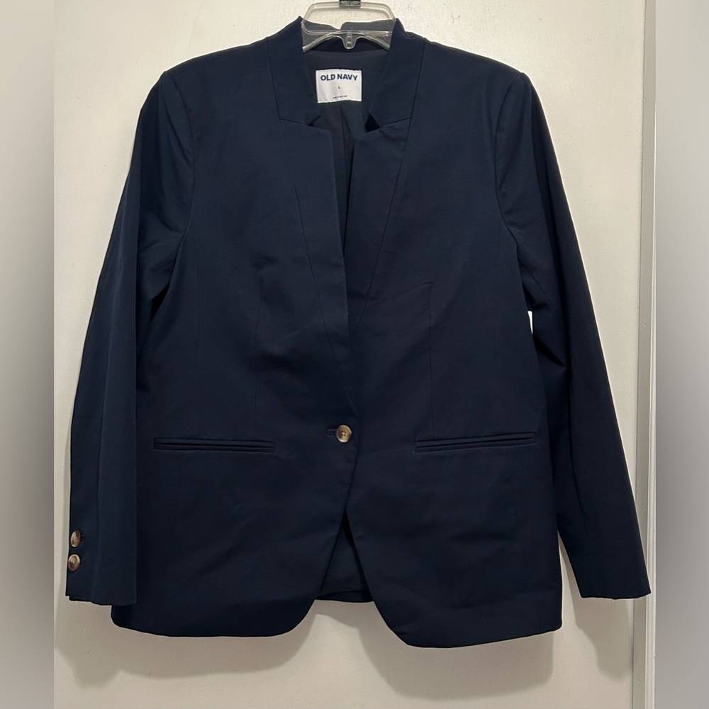 Old Navy Women's Dark Blue Blazer